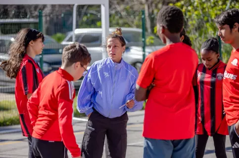 Les Marseillaises coachent les élèves de Vitagliano